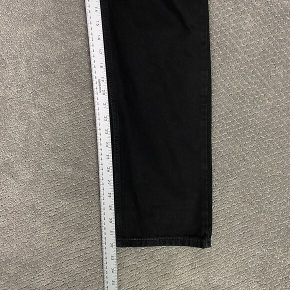 NWOT Vintage Y2K Levi's 505 Regular Fit Jeans Men's 31 x 34 Fits 30 x 32 Black - Picture 13 of 14